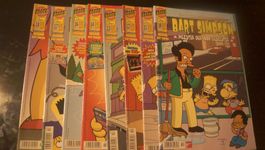 Bart Simpson Comics Konvolut 10-18 guter Zustand