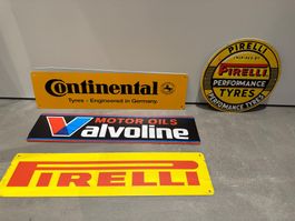 Motor Sport / Schilder Metall 40 cm x 10cm NEU /Ab 10.-