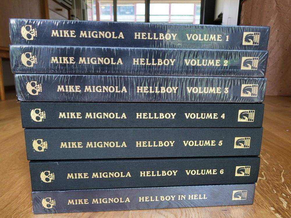 Hellboy Library Editions 1-7 - komplettes Set (Neu (gemäss Beschreibung ...