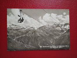 Braunwald offene Sesselbahn mit Kärpfstock Hausstock