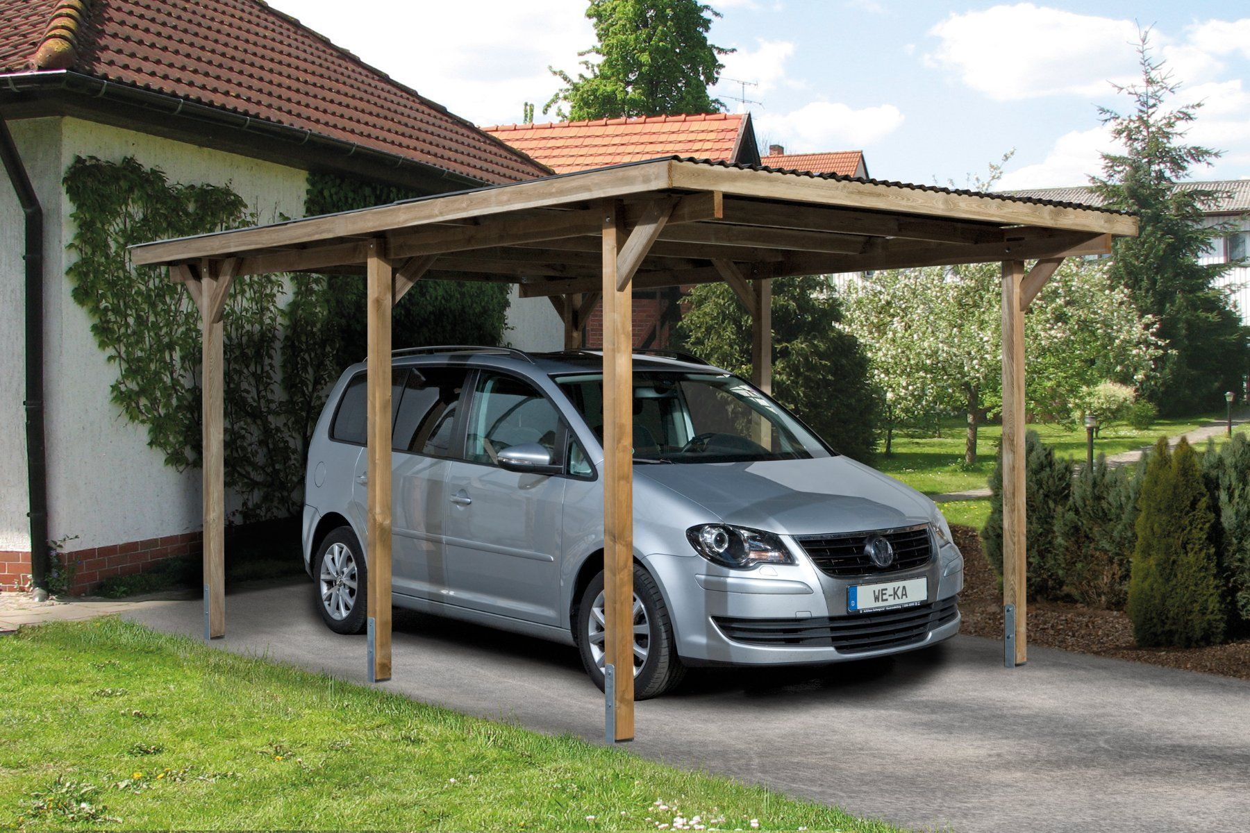 Rifugi: weka Carport 300 x 600 cm – Nuovo e nell'imballaggio originale da Diepflingen venduto da Der_billige_max