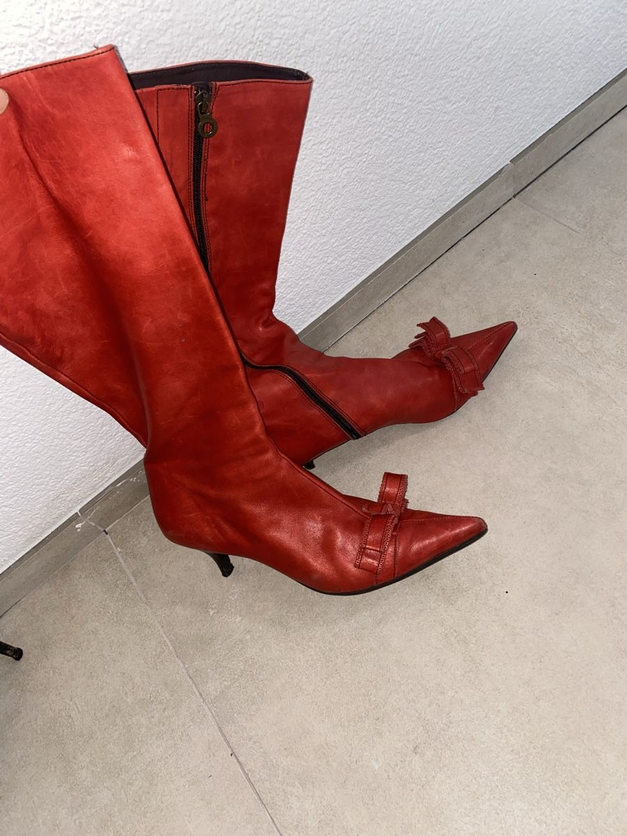 Scarpe da donna: Stiefel echt Leder innen und aussen  – Usato da Biel/Bienne venduto da djadobaba 2