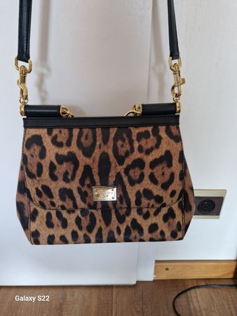 Sac Sicily, léopard Dolce Gabbana