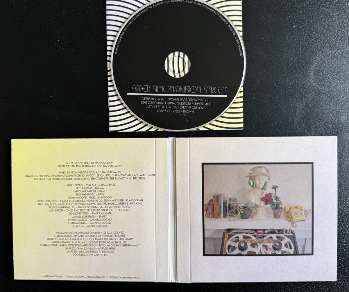CD: CD Harper Simon (Paul Simon) - Division Street – Usato da Zürich venduto da tomakomai 2