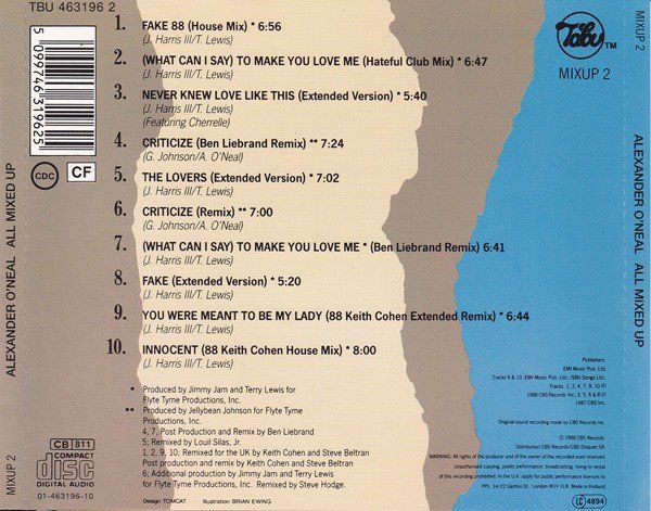 CD: Alexander O'Neal - All Mixed Up – Usato da Unterbäch venduto da waqil 1