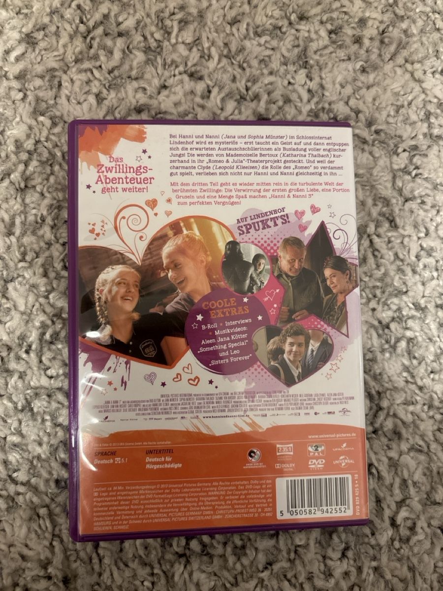 Tutti i DVDs: Hanni & Nanni 3 - DVD – Usato da Gunzwil venduto da mel_gd8m 1