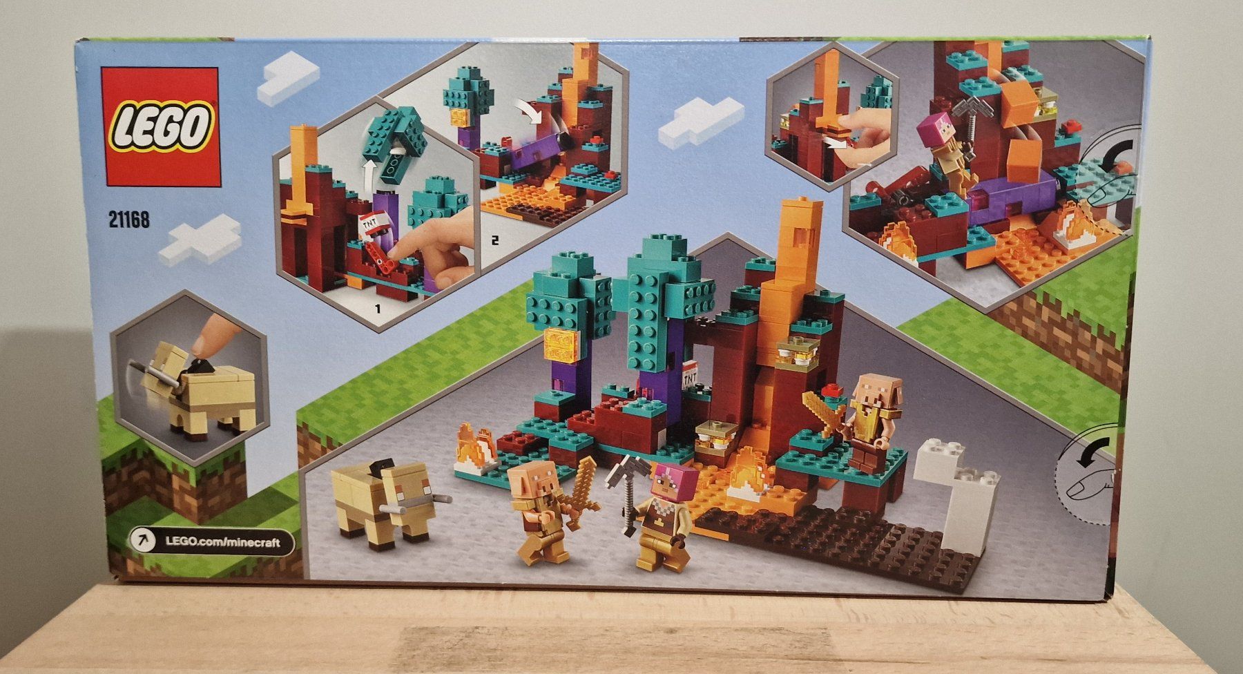 Lego Kit di costruzioni: Lego 21168 Minecraft The Warped Forest – Nuovo e nell'imballaggio originale da Echichens venduto da aegis0129 1