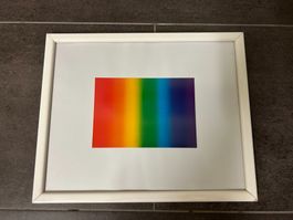 Bild mit Regenbogenfarben
