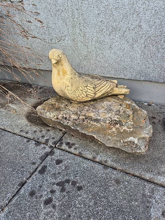 Figuren: Wunderschöne Taube auf Stein – Gebraucht aus Allschwil von mat_c7wn