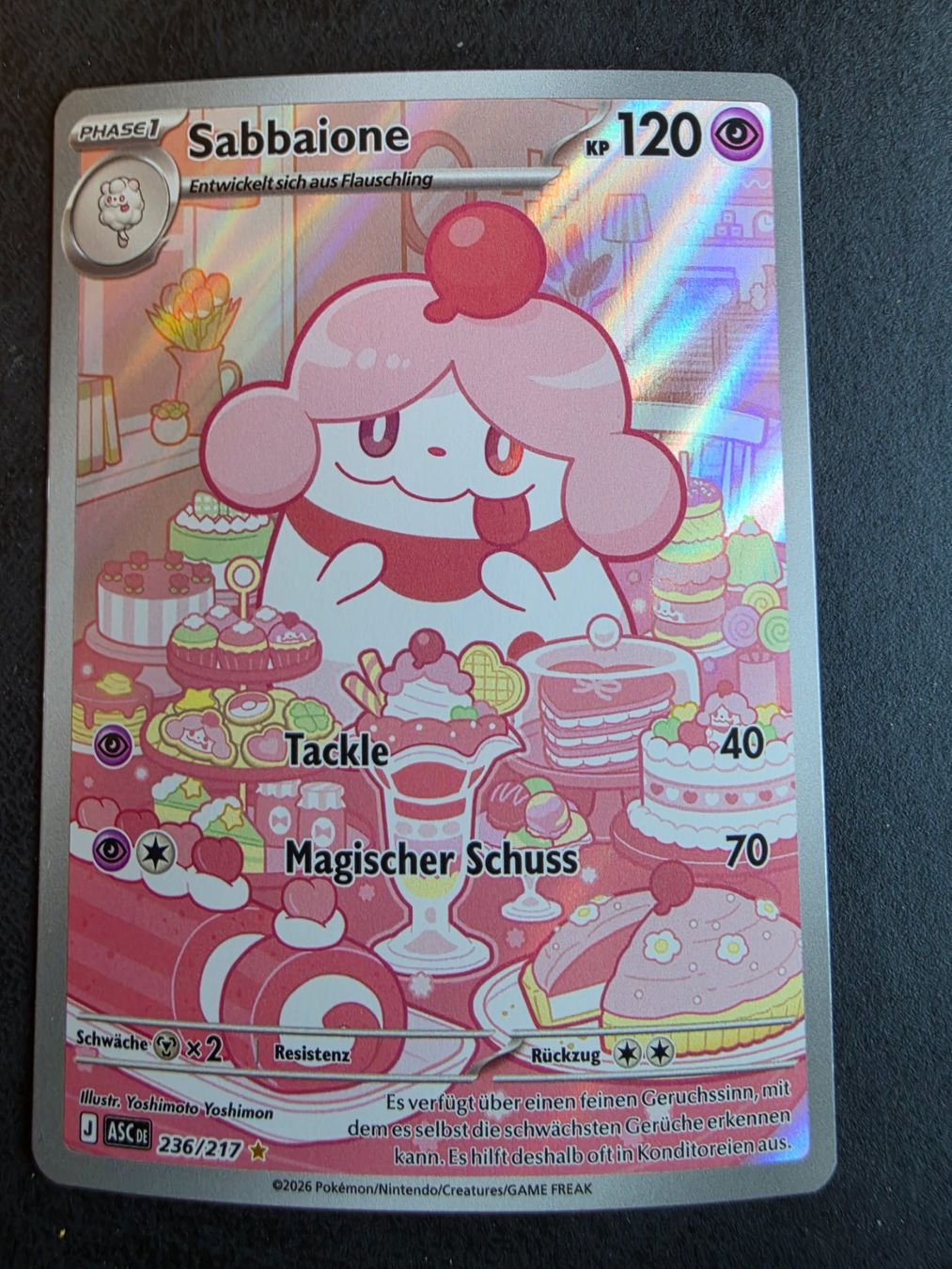 Pokémon Carte collezionabili: Pokemon Sabbaione DE 236/217 – Usato da triesenberg venduto da wisi369