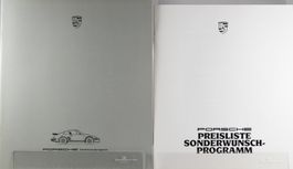 ZUBEHÖR PROSPEKT | PORSCHE 911/928/944/924 - MODELLE AB 1985