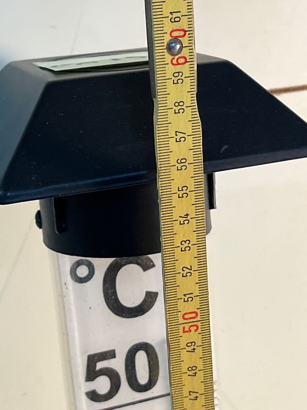 Altro per la casa: Dekorativer Grosser Thermometer.(em19) – Usato da Künten venduto da Schnaepplihuus 5