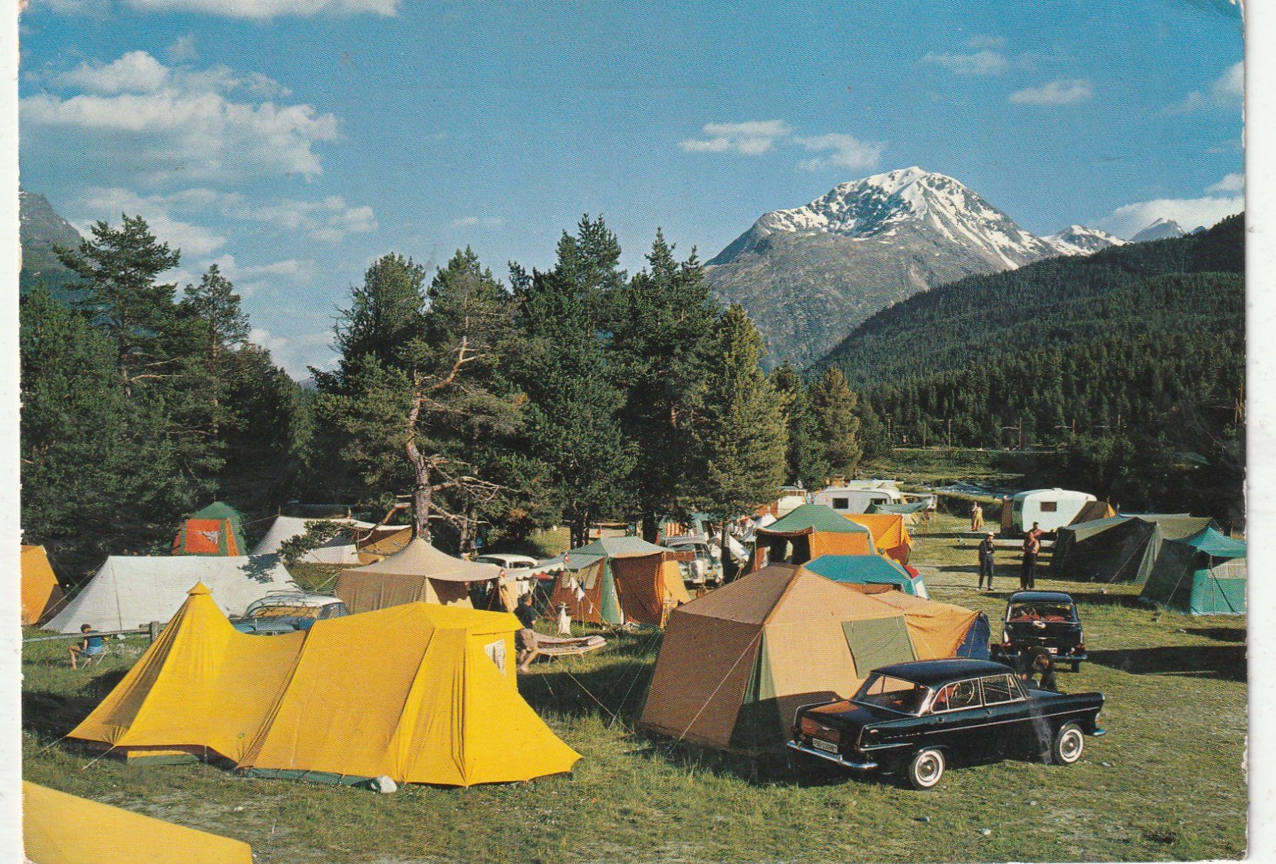 Ansichtskarten: 7 Karten Diverse Camping Plätze – Gebraucht aus Lumbrein von made02 1