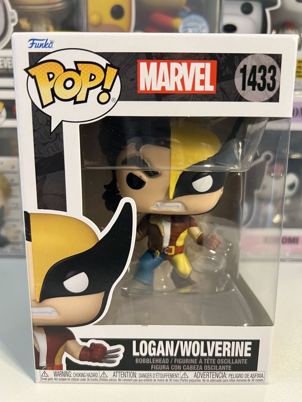 Funko Statuette: Funko POP! Marvel Split Logan / Wolverine – Nuovo e nell'imballaggio originale da Le Mouret venduto da perfectbijou