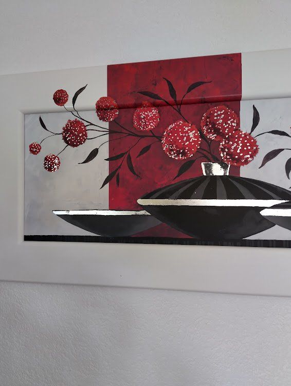 Foto & Immagini: Gemälde, Wandbild, Blumen Stillleben, moderne Kunst, Top! – Usato da Grosswangen venduto da mis_c9k6