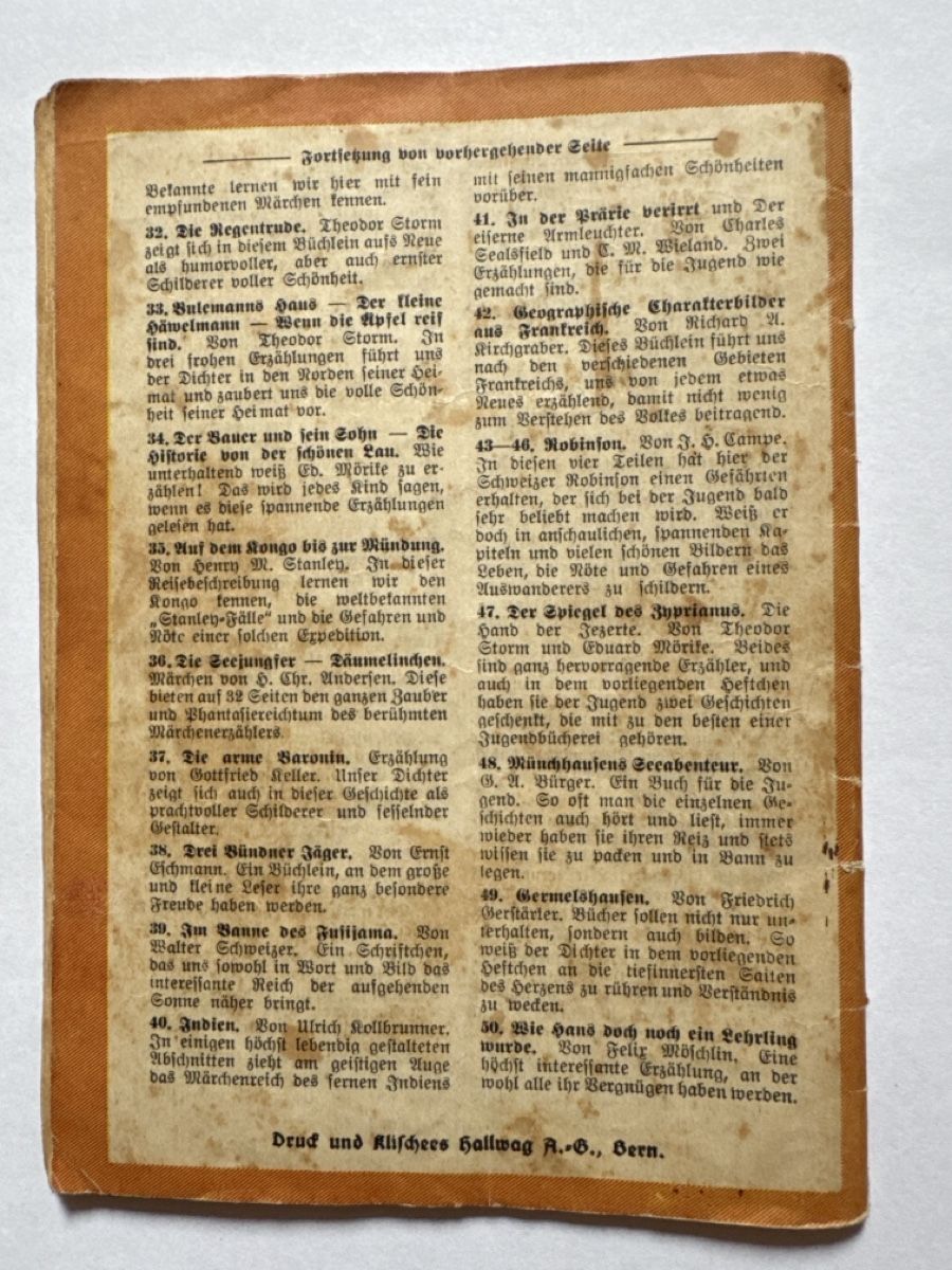 Zeitschriften & Magazine: Heft Nr. 38 Schweizer Jugendschriften – Gebraucht aus Hombrechtikon von Froeschli9 1