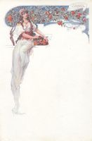 Menu / Speisekarte  - L'ORANGE - Jugendstil