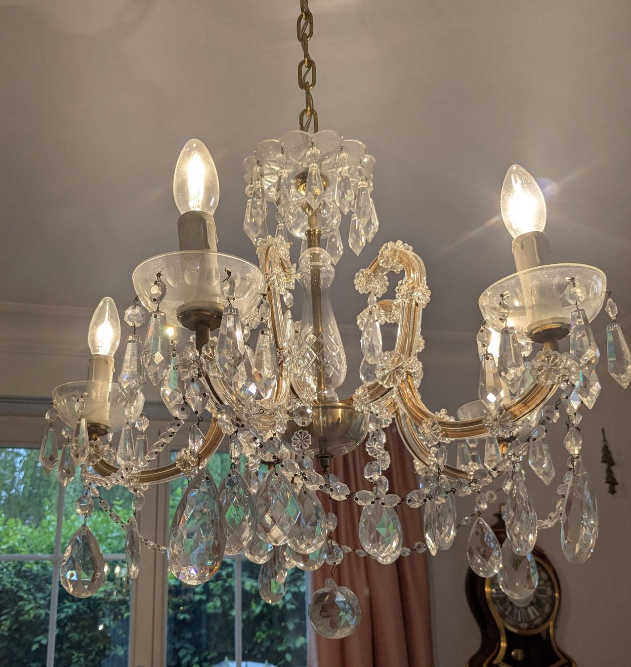 Lustres & lampes de plafonds: Maria Theresia Kronleuchter – D'occasion à Giffers par agu25 3
