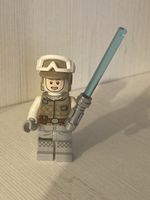 LEGO Star Wars Luke Skywalker Minifigur stellt den Charakter