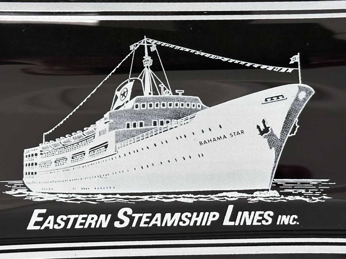 Portacenere: Aschenbecher Eastern Steamship Lines - Dampfer BAHAMA STAR – Usato da Steffisburg venduto da bwt56 1