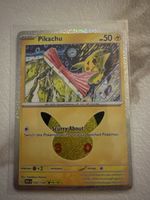 Carte Pokémon Pikachu 032/128 édition 30 anniversaire