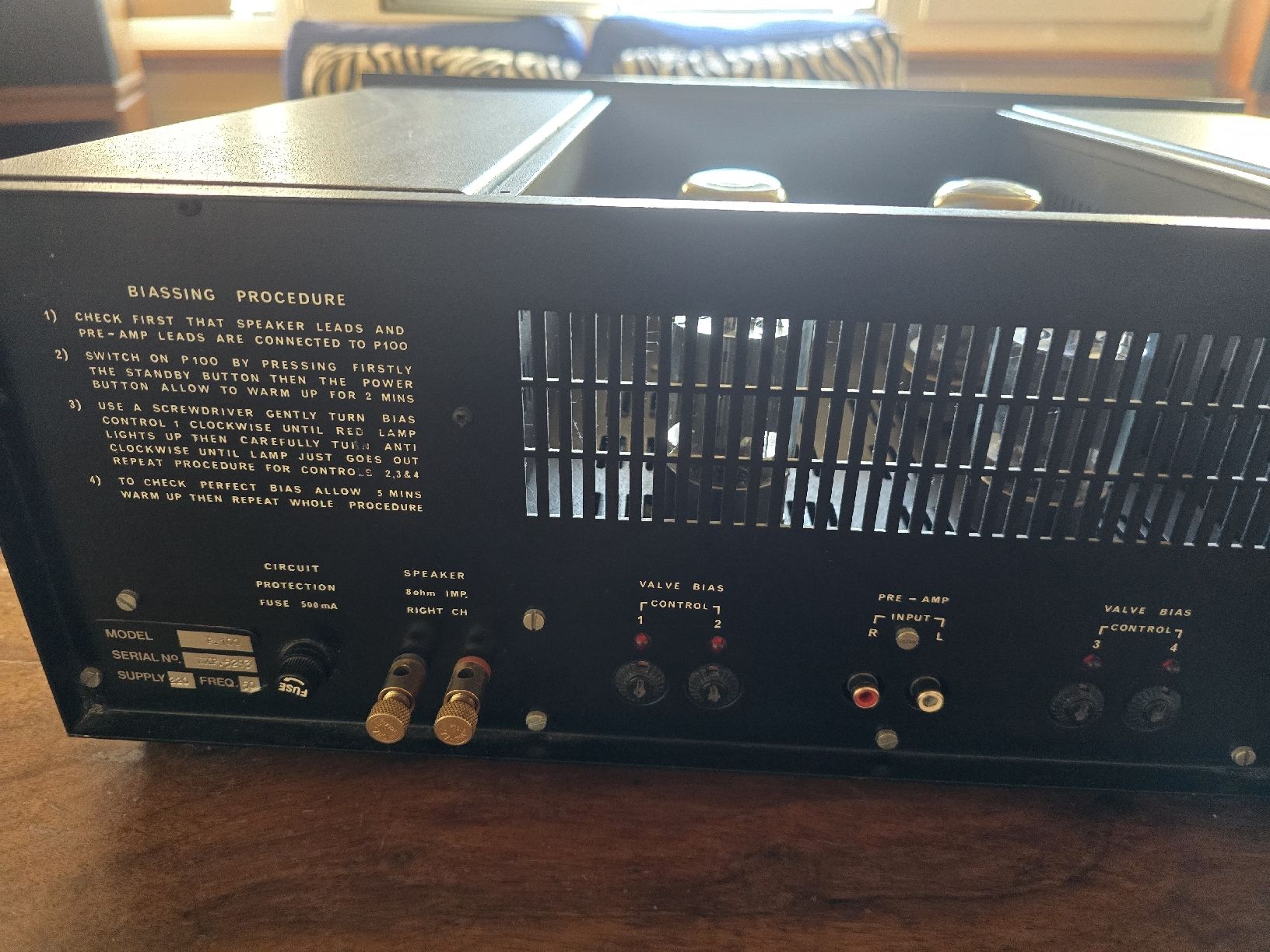 Verstärker: Beard P100 MK II Endstufe – Gebraucht aus Walzenhausen von MUSICANALOG 4