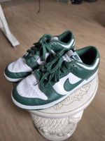 Nike Dunk Low Turnschuhe weiss/gruen wenig getragen 40.5