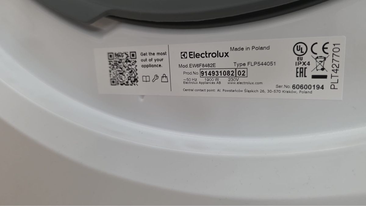 Electrolux Machines à laver: Waschmaschine Electrolux EW6F8482E neu – Neuf (Voir description) à Lütisburg Station par Stisi1 5