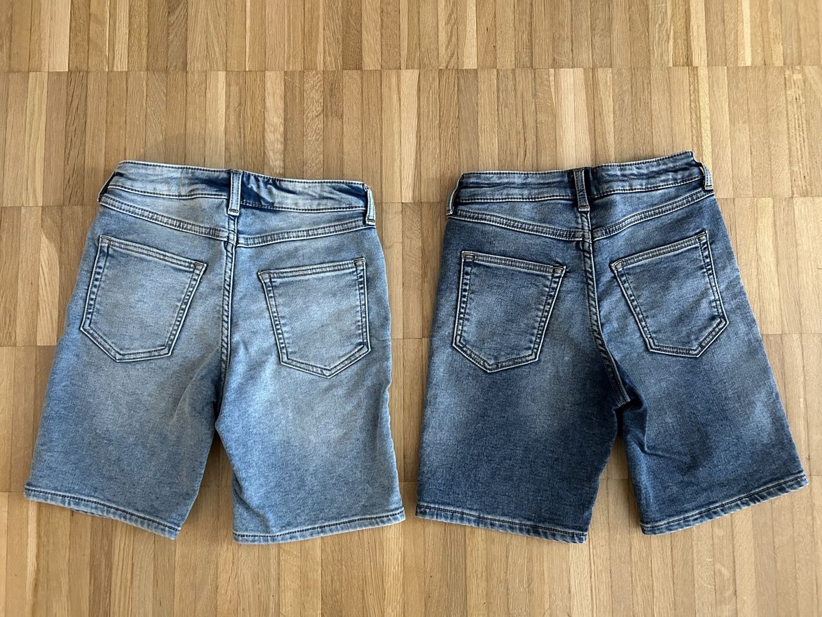 H&M Jeans: 2 Stück Jeans Shorts Gr.128 – Nuovo (secondo la descrizione) da Kilchberg ZH venduto da Traumfaenger01 1