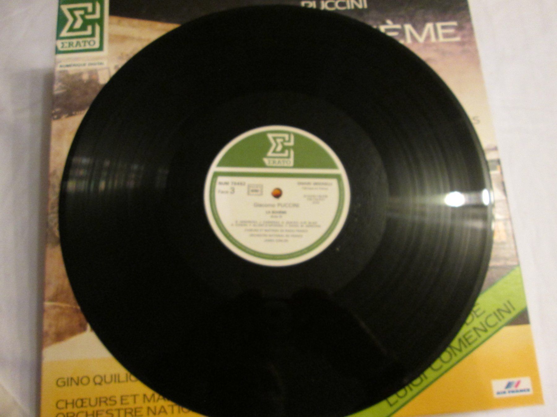 Dischi in vinile: Coffret Puccini - La Bohème - Vinyle 33T – Usato da la Chaux-de-Fonds venduto da Lampe 6