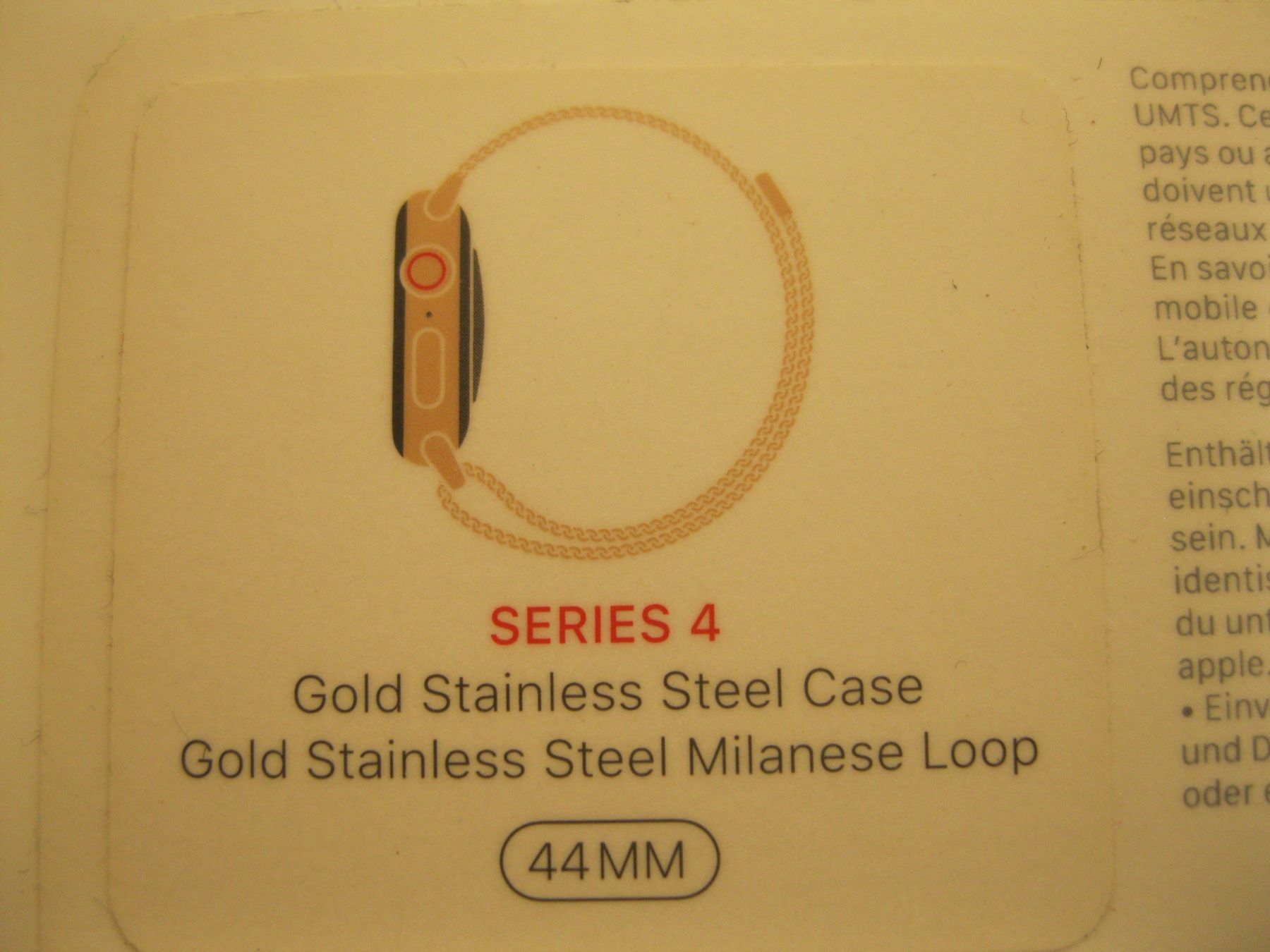 Apple Smartwatch: Goldene Apple Watch – Usato da Roggwil BE venduto da Figther1 5
