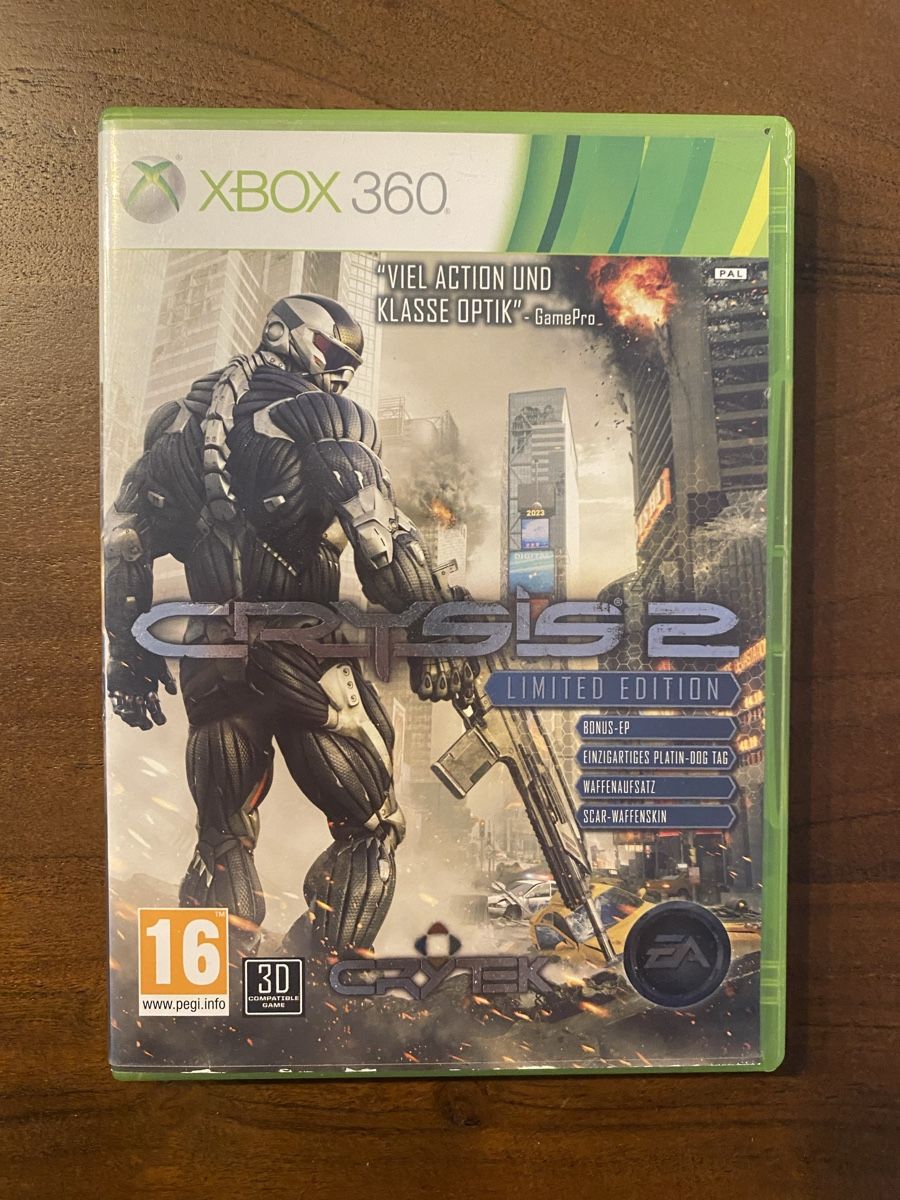 Microsoft Giochi: Crysis 2 für Xbox 360 – Usato da Thunstetten venduto da Virus_33