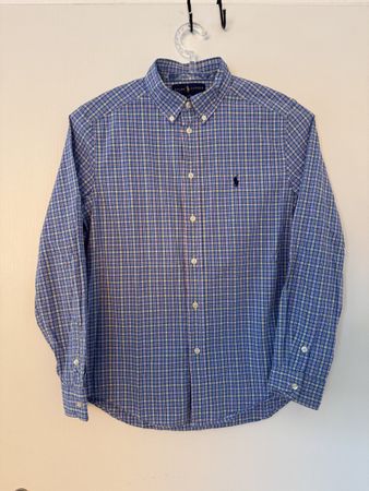 Ralph Lauren Hemd Karo Grösse L (14-16) oryginal, top 
