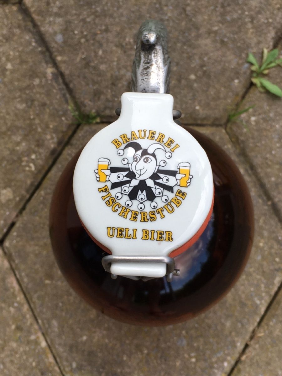 Gläser, Krüge & Flaschen: Bier - Flasche „UELI BIER“ – Gebraucht aus Wangen b. Olten von Finolino28 4