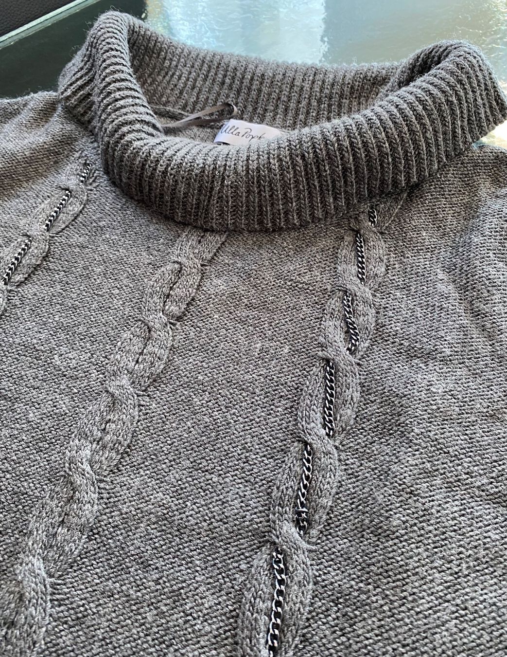 Pulls & Sweat-shirts: Rollkragen Pullover (grau) – D'occasion à Hochwald par robwol