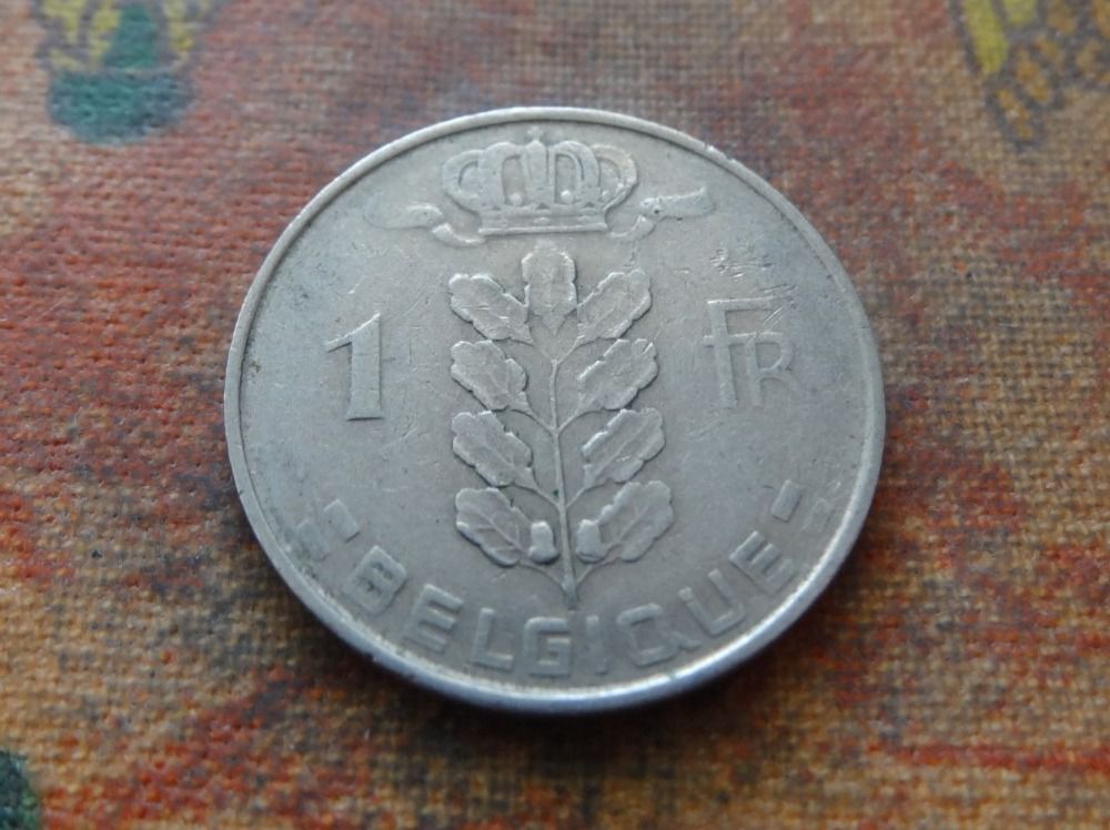 Tutti le monete: BELGIQUE  1  Franc  1963 – Usato da Romanel-sur-Lausanne venduto da Swift13 1
