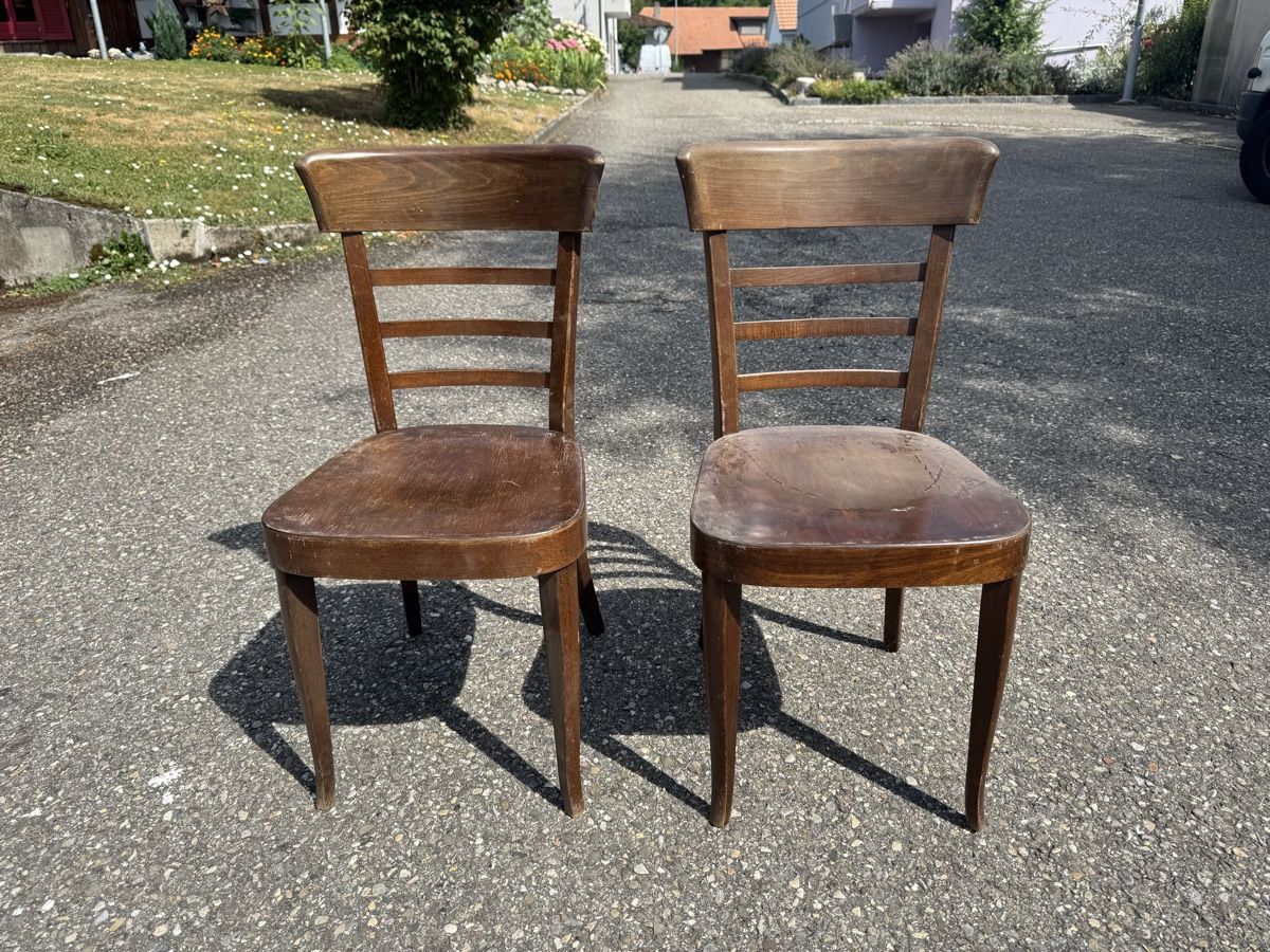 Stühle: 2 Horgen Glarus Stühle ab 1.-  – Gebraucht aus Grenchen von Design-Outlet 1