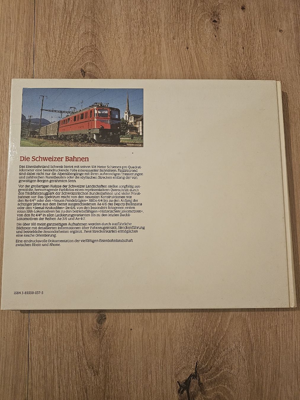 Libri: "Die Schweizer Bahnen" - Panorama-Bildband – Usato da Burgdorf venduto da Paedii01 1