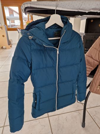 Übergangsjacke, Petrol Blau, Gr. 36 (S) Top!