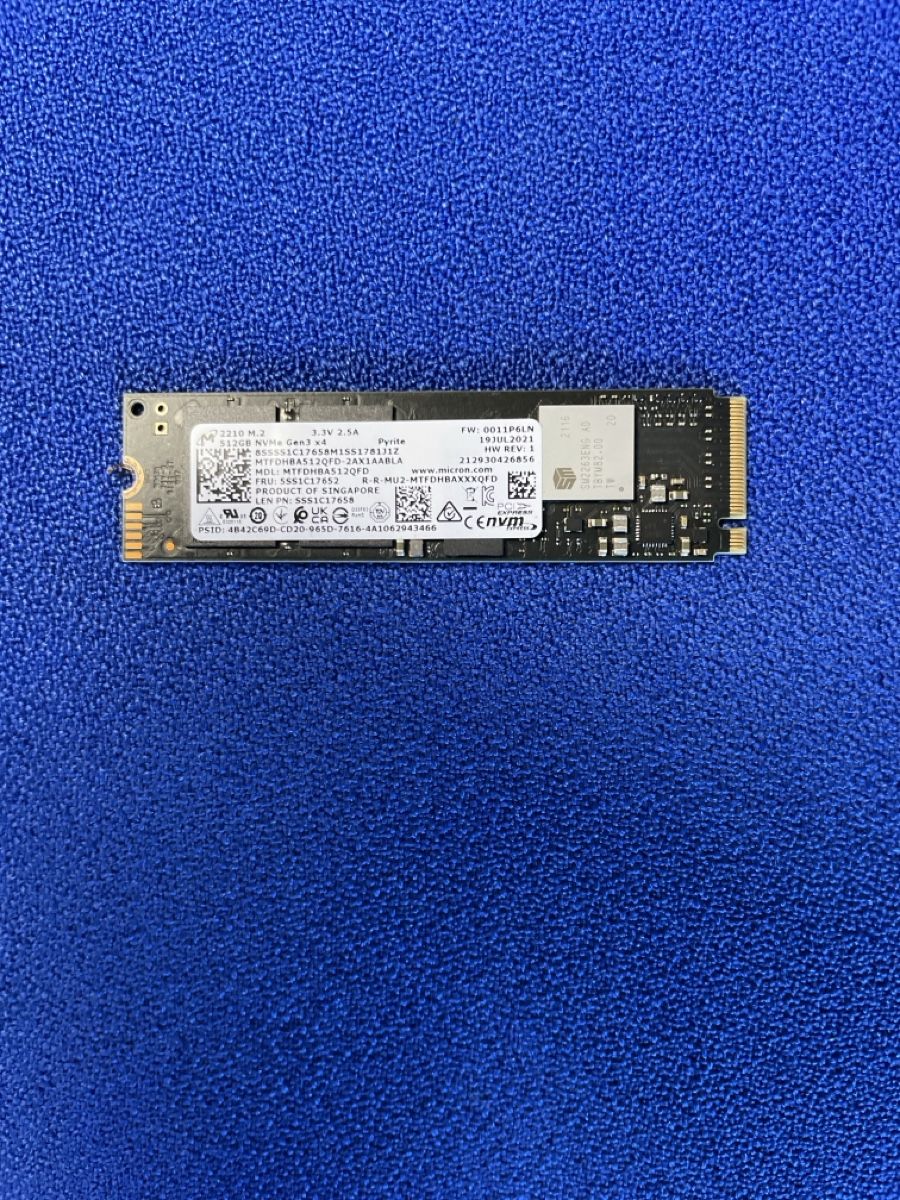Dischi rigidi: Micron SSD 512GB – Nuovo (secondo la descrizione) da Abtwil sg venduto da Kueng.MultiOutlet