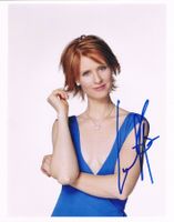 Cynthia Nixon 1966- Autogramm signiert Foto 20x25cm