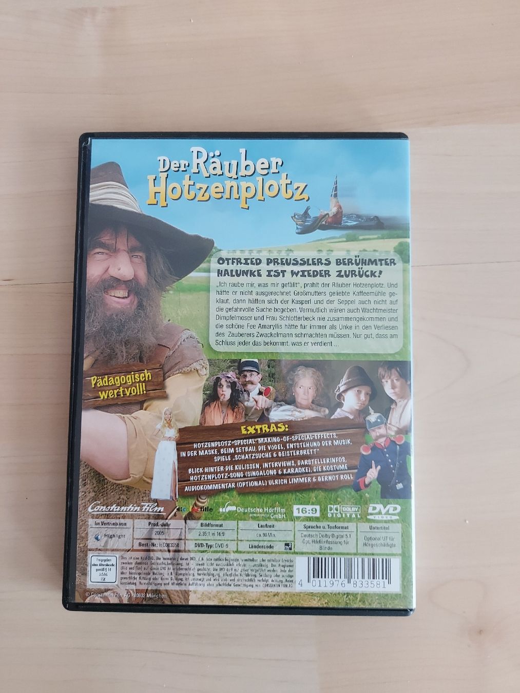Tutti i DVDs: Der Räuber Hotzenplotz ( DVD) Aus 1. Hand – Usato da Kölliken venduto da arwen6 1