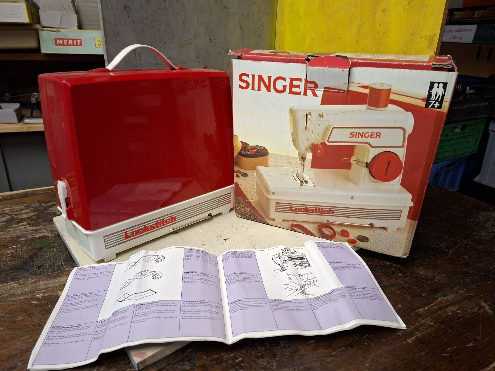 Singer Macchine da cucire: Machine à coudre Singer pour enfants – Nuovo (secondo la descrizione) da Monthey venduto da Jmbois 2