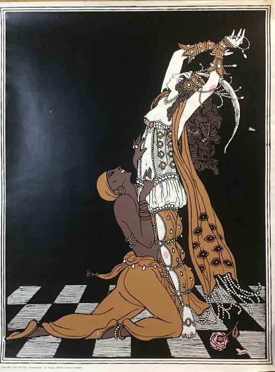 BARBIER (18821932) Grosse Serigraphie Kaufen auf Ricardo