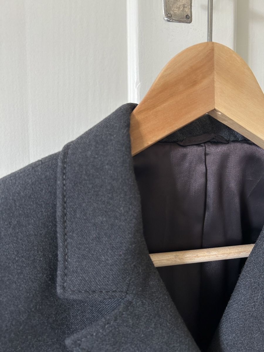 Jacken: Blazer / Jacke, dunkelgrau mit violett-grauem Futter – Gebraucht aus Bern von ellebasiH 3