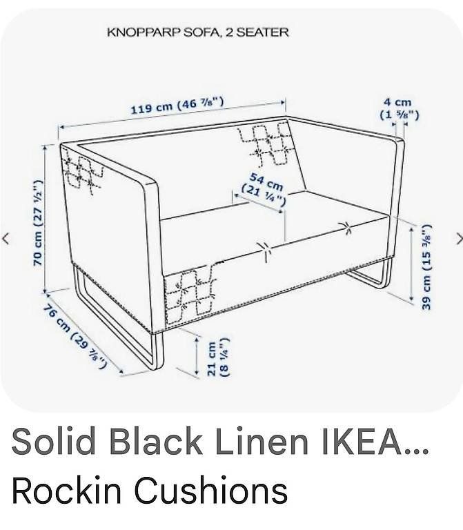 Ikea Sofas: Sofa Ikea Knopparp – Gebraucht aus Zürich von Lvera 2