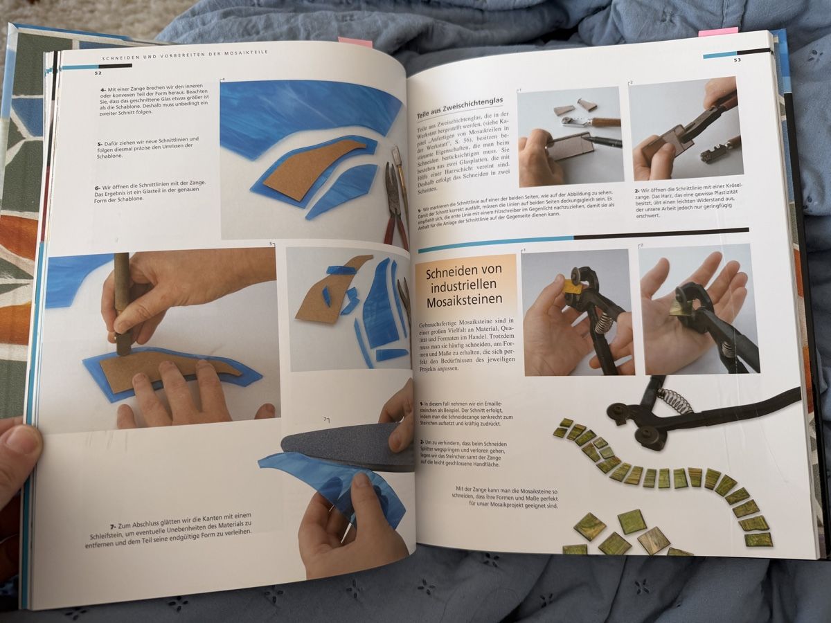Libri: Mosaik Arbeiten - Dekorative Techniken – Usato da Aarau venduto da Tam6 6