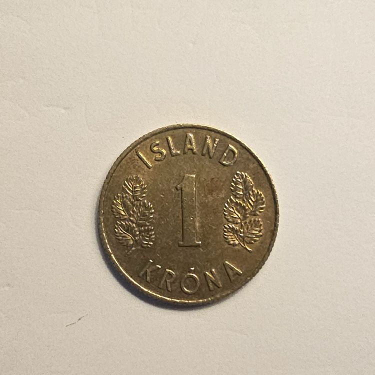 Islande - 1 Krona - 1966 | Kaufen auf Ricardo