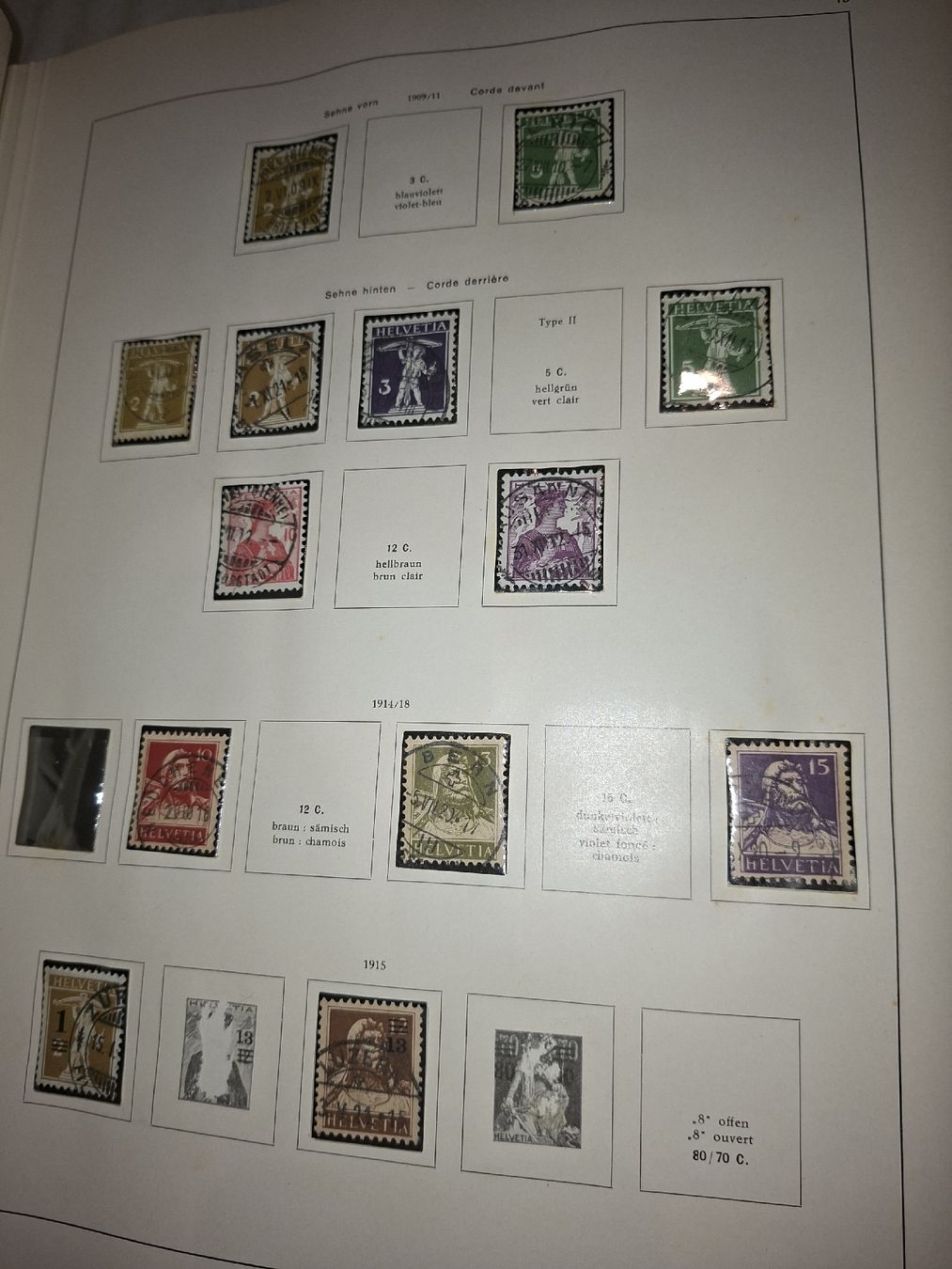 Tous les timbres: Vordruckseiten / gemischt / diverse Einzelmarken – D'occasion à Balgach par SIMEON27 8