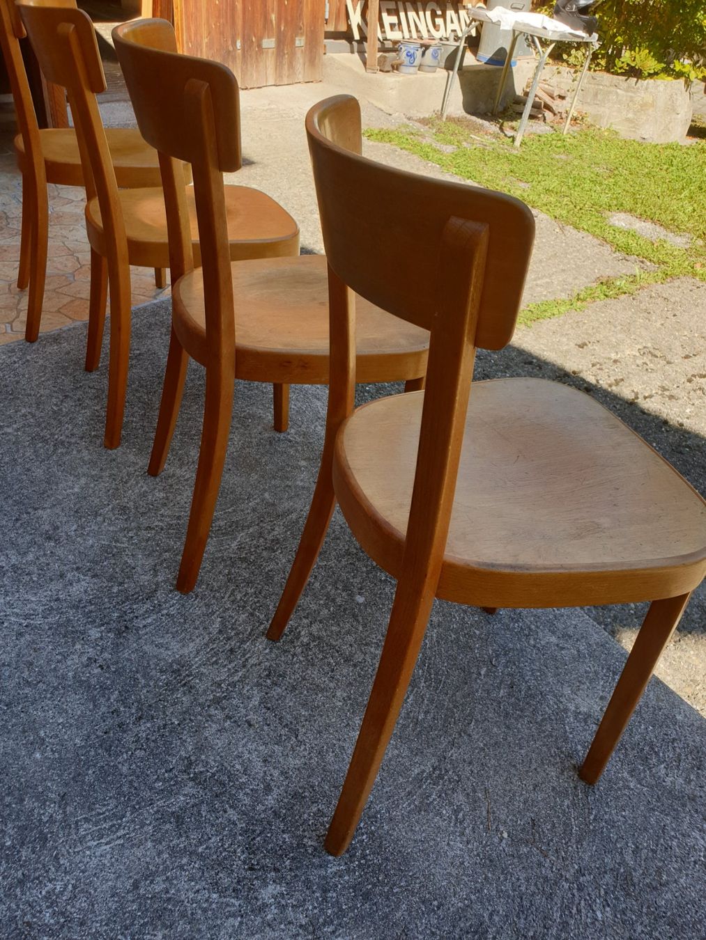 Horgen Glarus Sedie: 4 × schöne Beizenstühle – Usato da rebstein venduto da spacy73 6